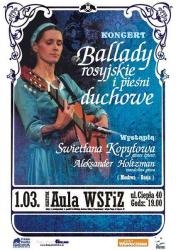 Koncerty ballad rosyjskich i pieśni duchowych