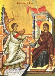 Święto Zwiastowania - poranna Liturgia w Warszawie