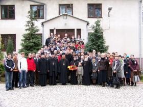 Gowienija maturzystów na Górze Grabarce