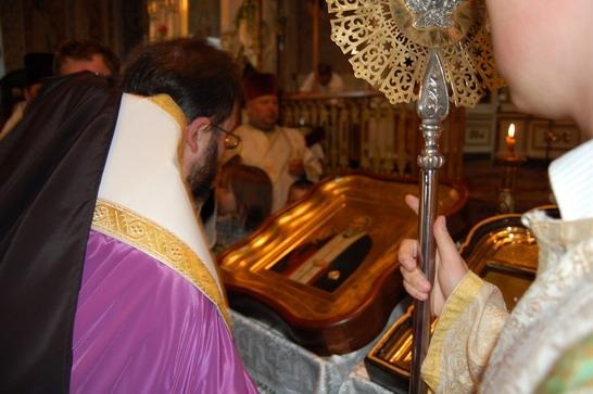 Cząsteczka relikwi św. Serafina z Sarowa w Białymstoku