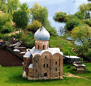 Rekonstrukcja fresków w cerkwi Spasa na Neriedice (Rosja)