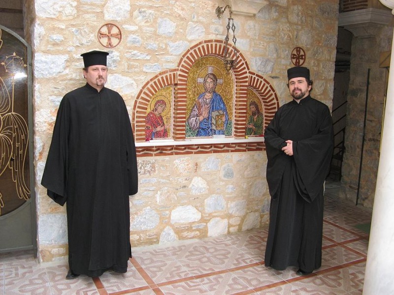 Polscy duchowni z wizytą w monasterze w Grecji