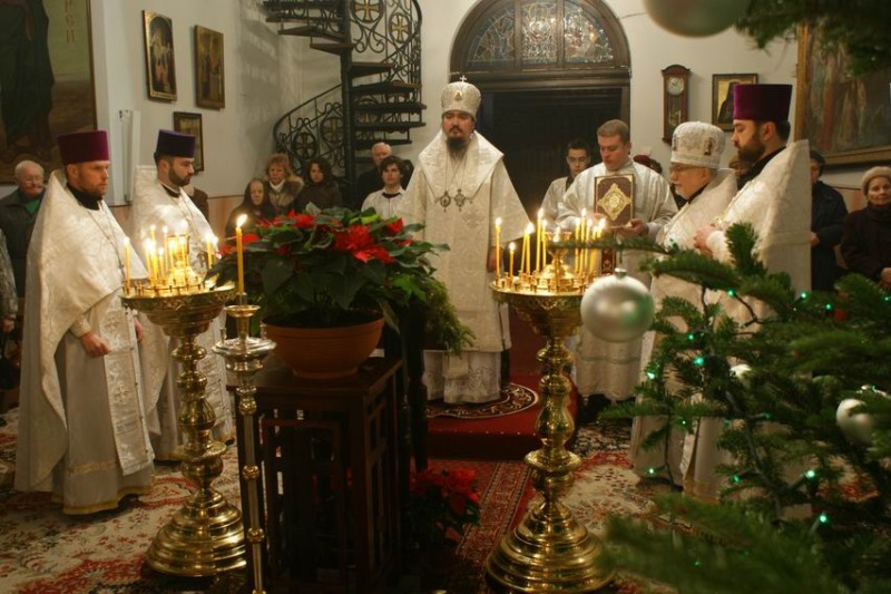 Noworoczny molebień w wolskiej świątyni