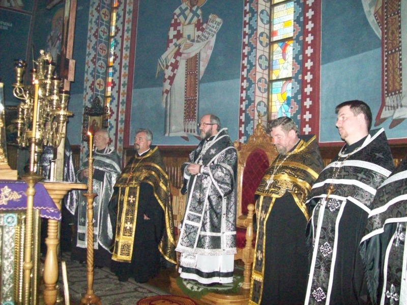 Wielki Piątek w soborze św. Trójcy w Hajnówce