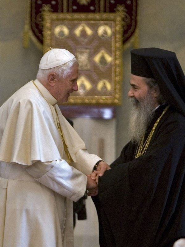 Benedykt XVI w Patriarchacie Jerozolimskim