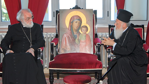 Zwierzchnik Kościoła anglikańskiego u patriarchy Bartłomieja