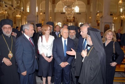 Prezydent Grecji u patriarchy Ignacego