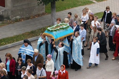 Przeddzień święta Zaśnięcia w Kleszczelach