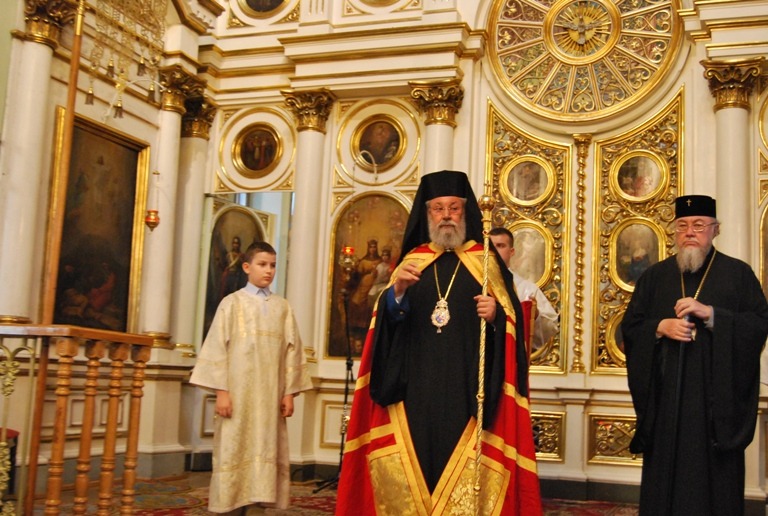 Arcybiskup Chryzostom II w białostockiej katedrze