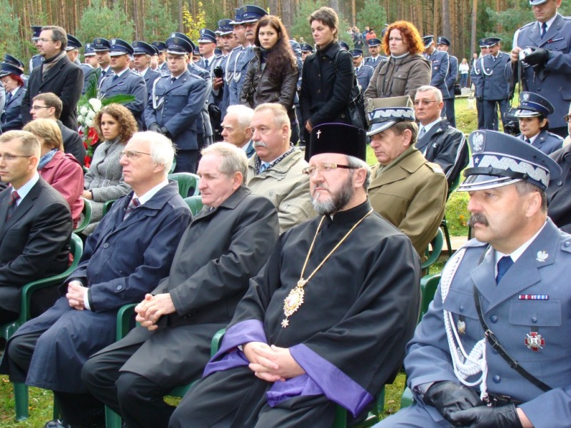 Pielgrzymka delegacji Służby Więziennej do Katynia