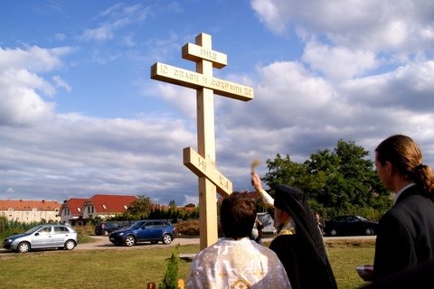 W Słubicach stanął prawosławny krzyż
