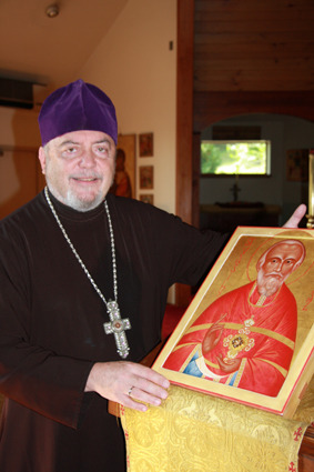 Ikona św. Bazylego Martysza w Nowym Jorku