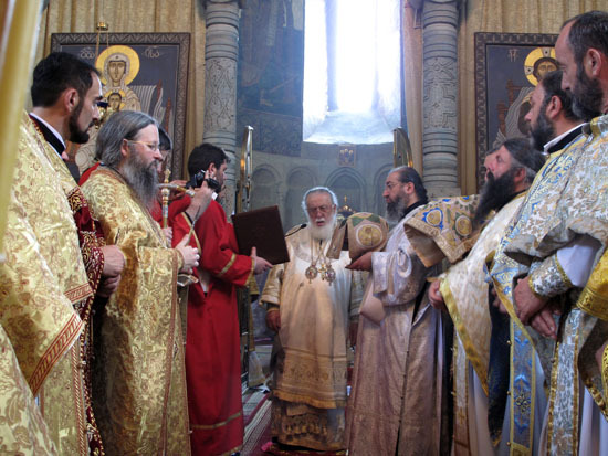 Wspólna Liturgia w gruzińskiej katedrze