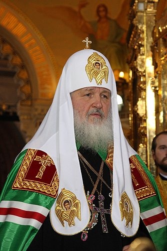 Patriarcha Cyryl w Kijowie na zaproszenie Wiktora Janukowycza