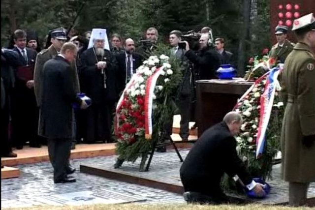 Uroczystości w Katyniu