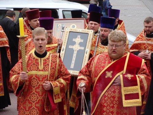 Krzyż Eufrozyny Połockiej w Grodnie