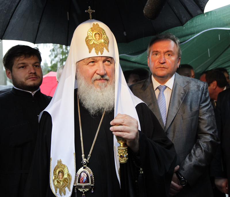 Patriarcha Cyryl w Katyniu