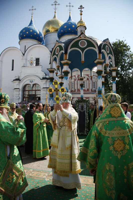 Dzień św. Sergiusza w Siergijew Posadzie