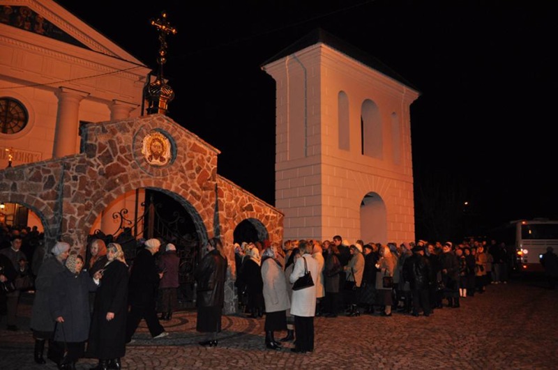 Akatyst przed ikoną Bogurodzicy w Terespolu