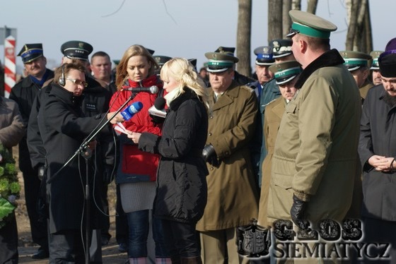 Pomnik na Białorusi ku czci polskich pilotów Straży Granicznej