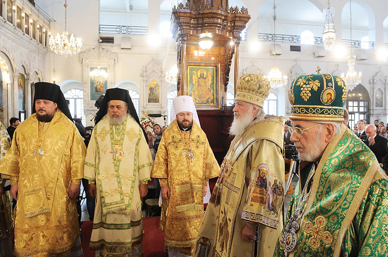Patriarcha Cyryl w Patriarchacie Antiocheńskim