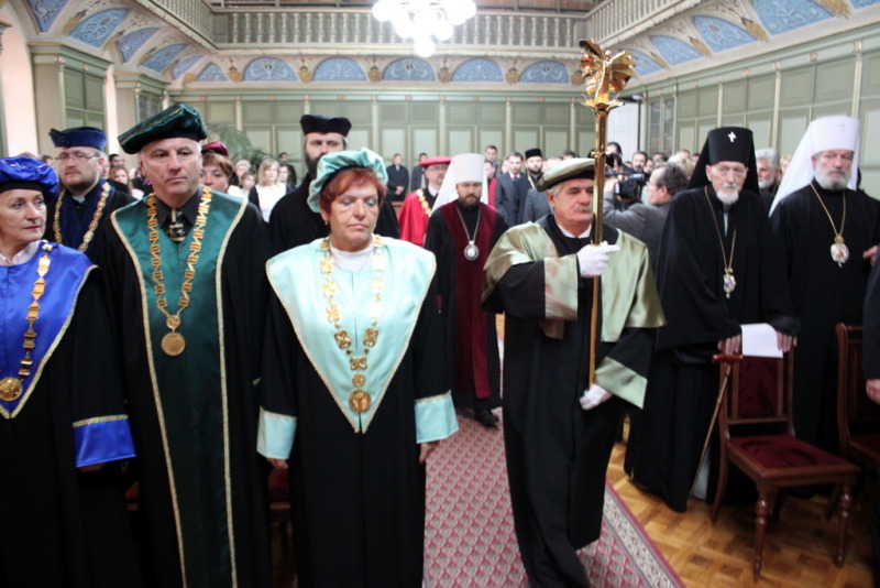 Metropolita Hilarion doktorem honoris causa Uniwersytetu w Preszowie