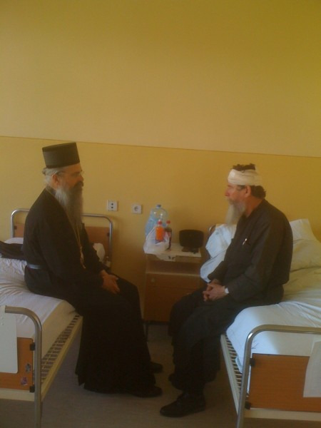 Pobity mnich w Kosowskiej Mitrowicy