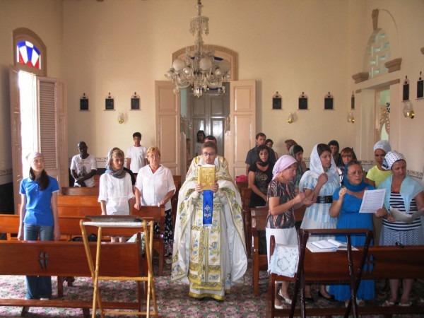 Pierwsza prawosławna Liturgia w Pinar del Río (Kuba)