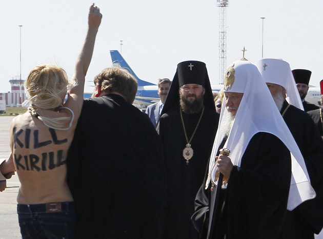 Patriarcha Cyryl świadkiem incydentu