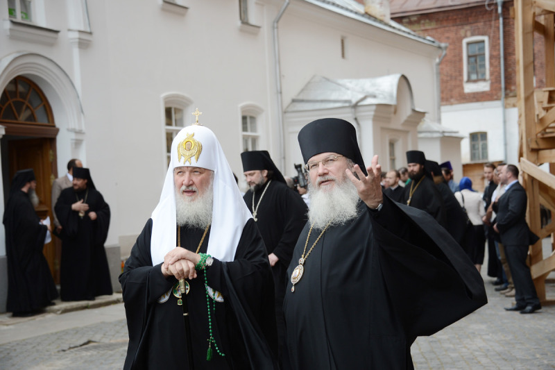 Uroczystości w monasterze Wałaam