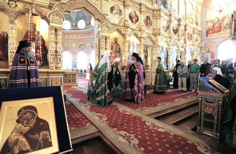 Uroczystości w monasterze Wałaam