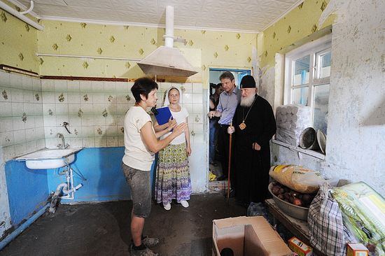 Patriarcha Cyryl z wizytą w Krymsku