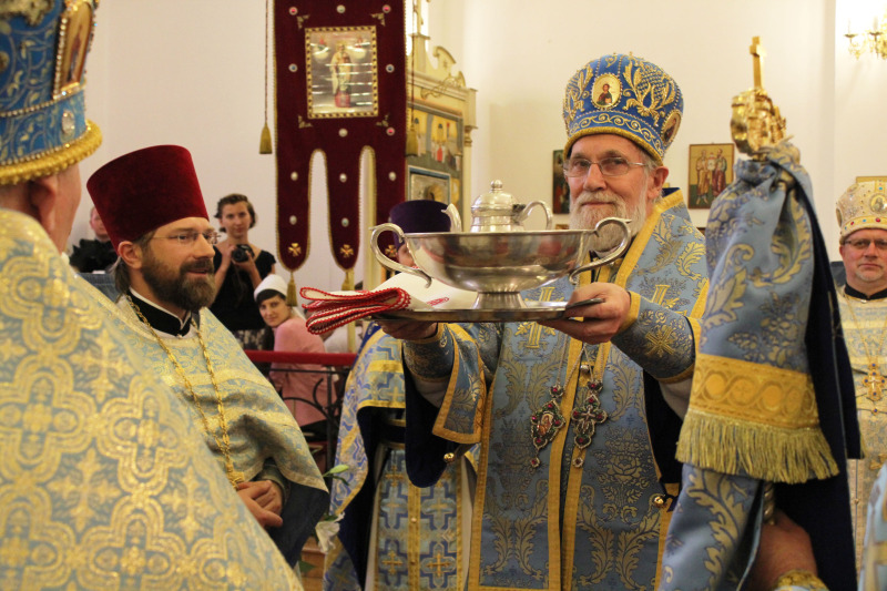 Święto Zaśnięcia Bogurodzicy w krakowskiej cerkwi