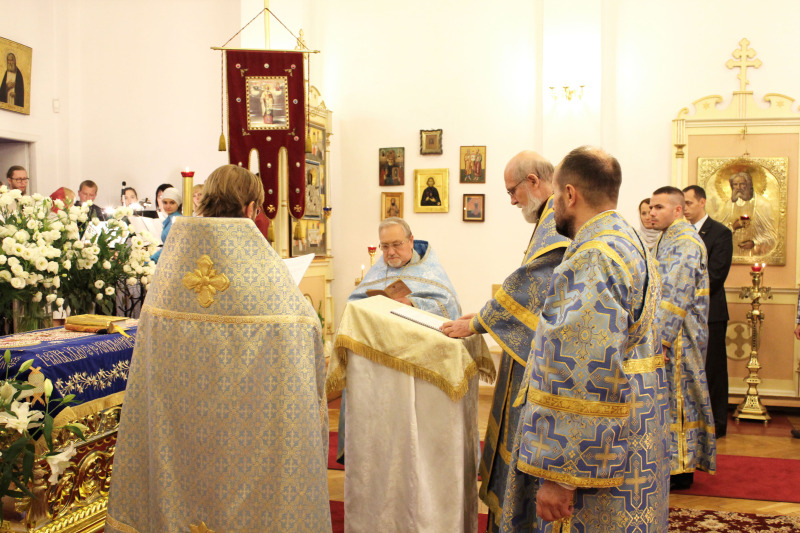 Święto Zaśnięcia Bogurodzicy w krakowskiej cerkwi