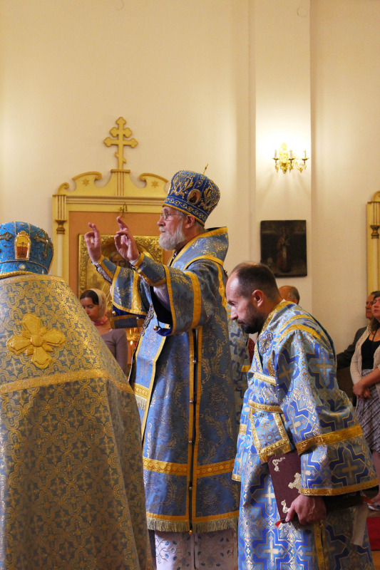 Święto Zaśnięcia Bogurodzicy w krakowskiej cerkwi