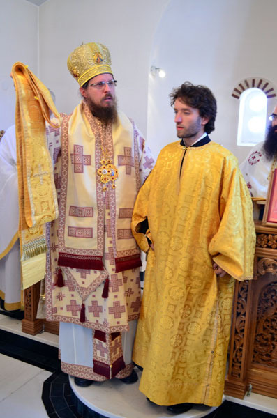 Święcenia diakońskie w monasterze Bitol (Macedonia)