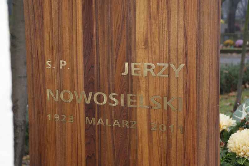 Poświęcenie nagrobka Jerzego Nowosielskiego