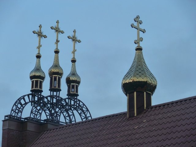 Prace przy cerkwi w Głogowie