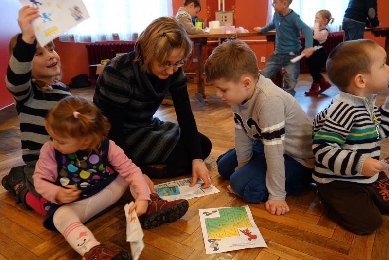 Toruńskie prawosławne spotkania przy choince