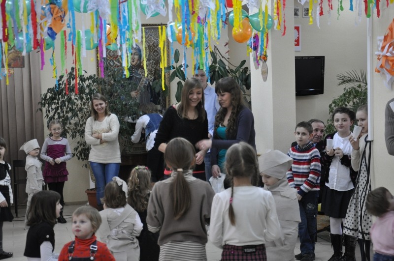 Choinka w Domu Kultury Prawosławnej w Bielsku Podlaskim