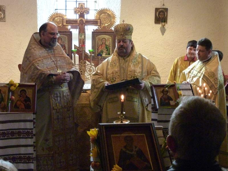 Arcybiskup Abel przewodniczył Boskiej Liturgii w kaplicy św. męcz. Marcina w Balingen