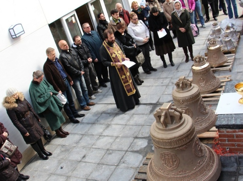 Madryt: poświęcenie dzwonów cerkwi św. Marii Magdaleny