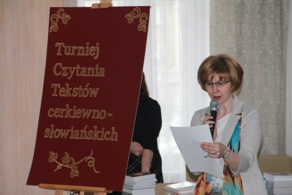 Finał Turnieju Czytania Tekstów Cerkiewnosłowiańskich