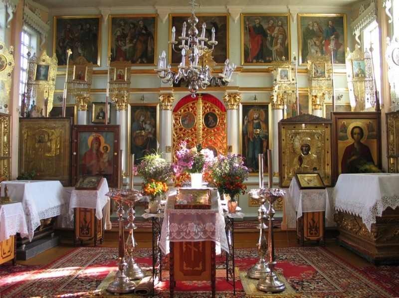 Wnętrza podlaskich cerkwi