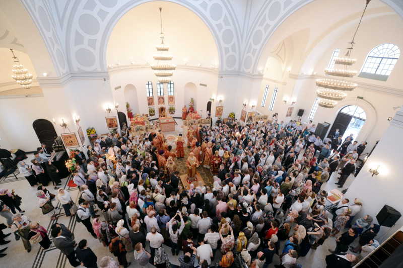 Pierwsza od pół wieku Liturgia w szanghajskim soborze