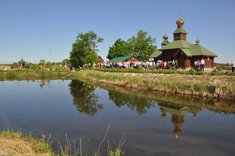 Poświęcenie cerkwi w Odrynkach