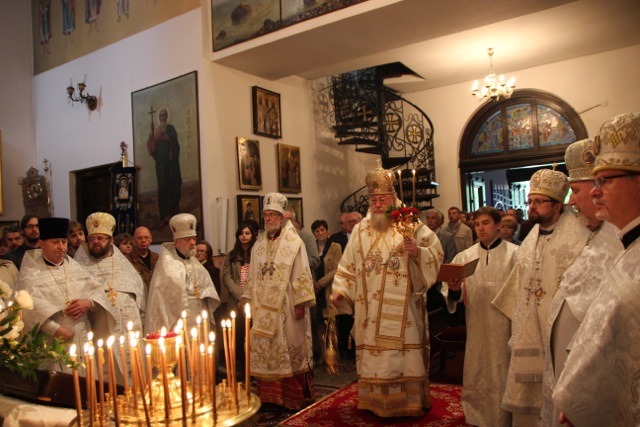 Uroczysta Antypascha w wolskiej cerkwi
