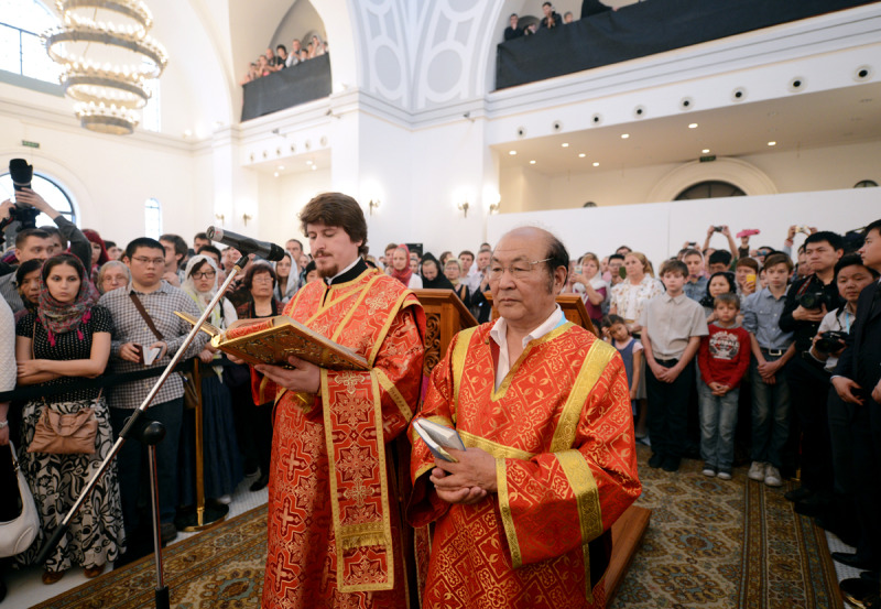 Pierwsza od pół wieku Liturgia w szanghajskim soborze