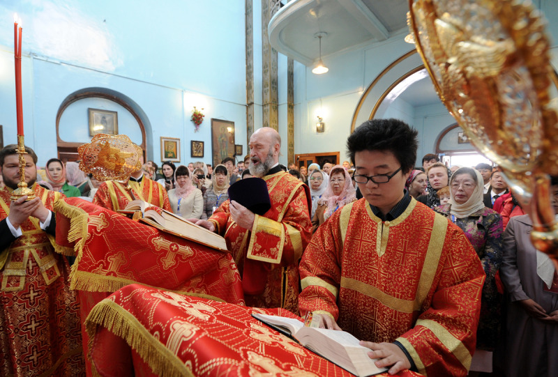 Patriarcha Cyryl w Harbin
