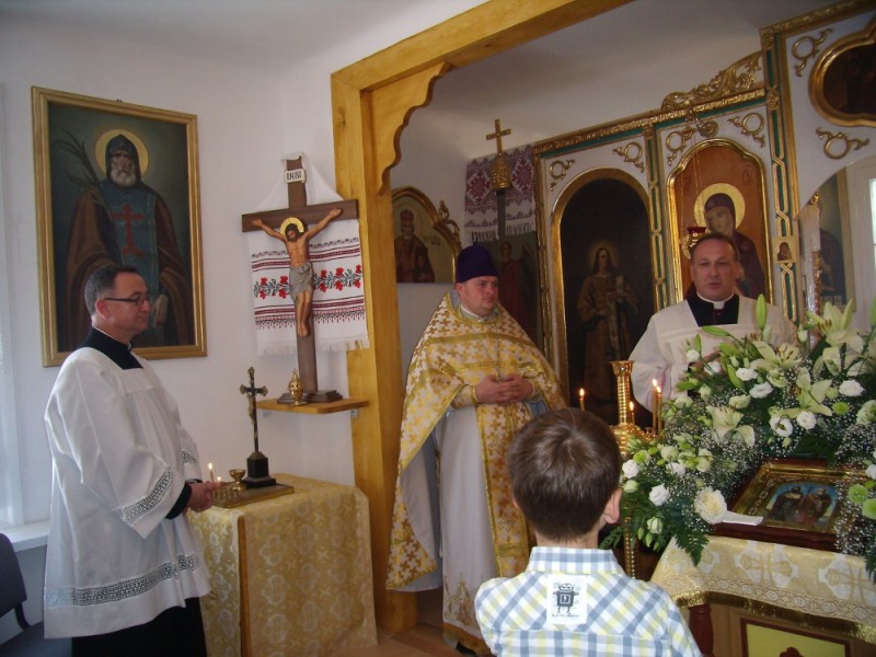 Uroczyste poświęcenie cerkwi śww. Cyryla i Metodego w Sandomierzu